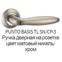 Дверная ручка Punto Basis SN