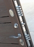 Дверь 10,5 см Чикаго Царга дуб шале корица с МДФ панелями