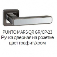 Ручка дверная Mars GR/CP