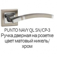 Дверная ручка Punto Navy SN