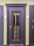 Дверь OIKO T 110 SP 1 Муар 8019/9003/Белый